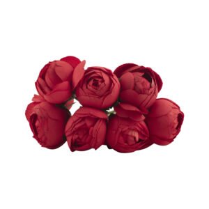Bright Red Peonies